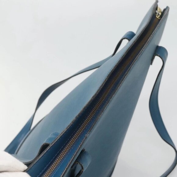 LOUIS VUITTON Epi Saint Jacques Shopping Shoulder Bag Blue M52275 LV Auth BA4972 - Picture 7 of 15